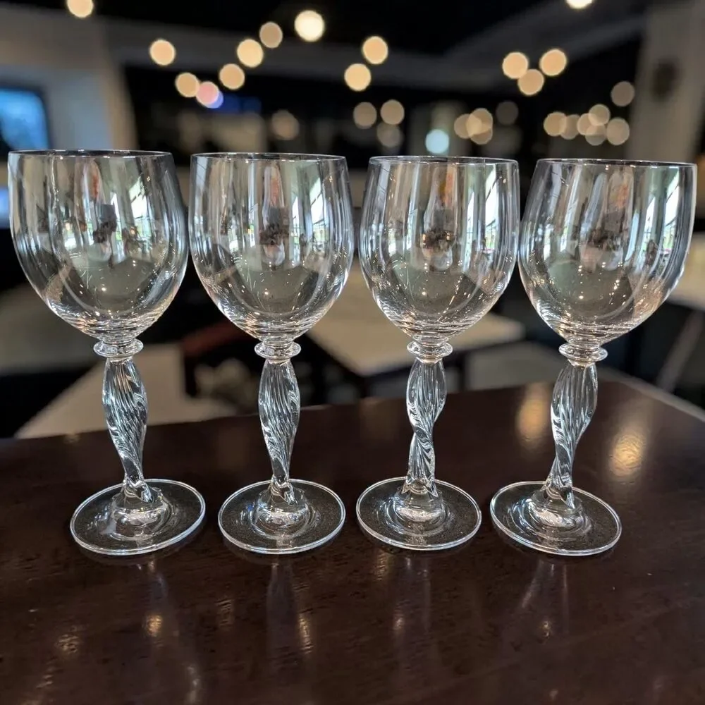 4 Mikasa Wine Glass ALESSANDRA 8.75